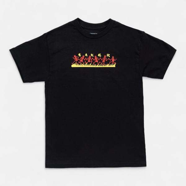 Dancing Skellies Tee Black