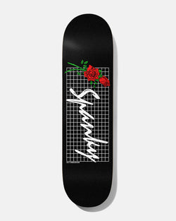 Spanky Roses Black Deck 8.25