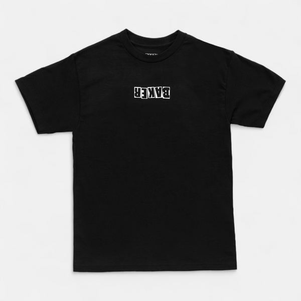 Upside Down Tee Black