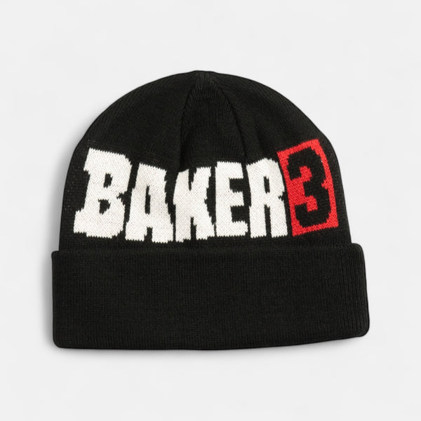 Baker 3 Beanie Black