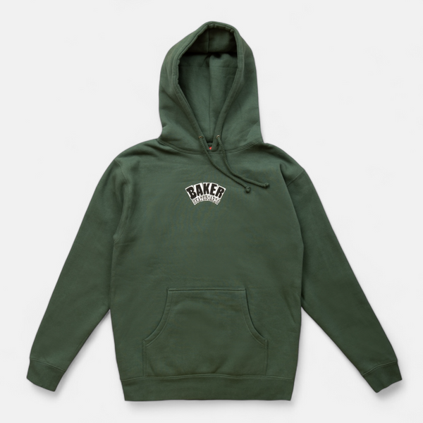 Arch Logo Army Green Hoodie