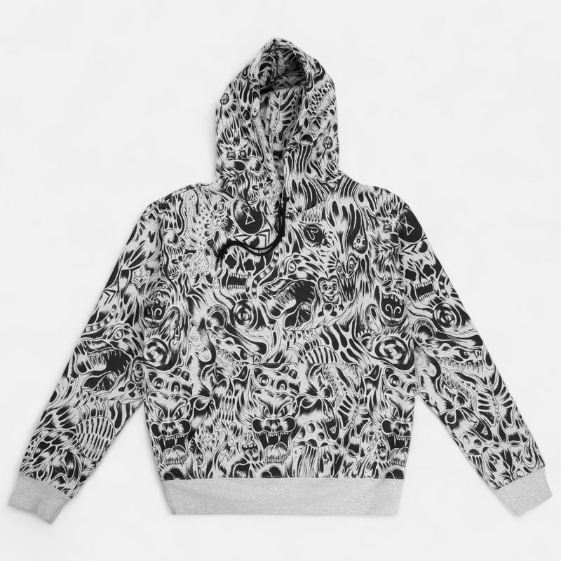 Nightmare Hoodie Heather Grey