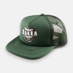 Yeller Trucker Hat Dark Green